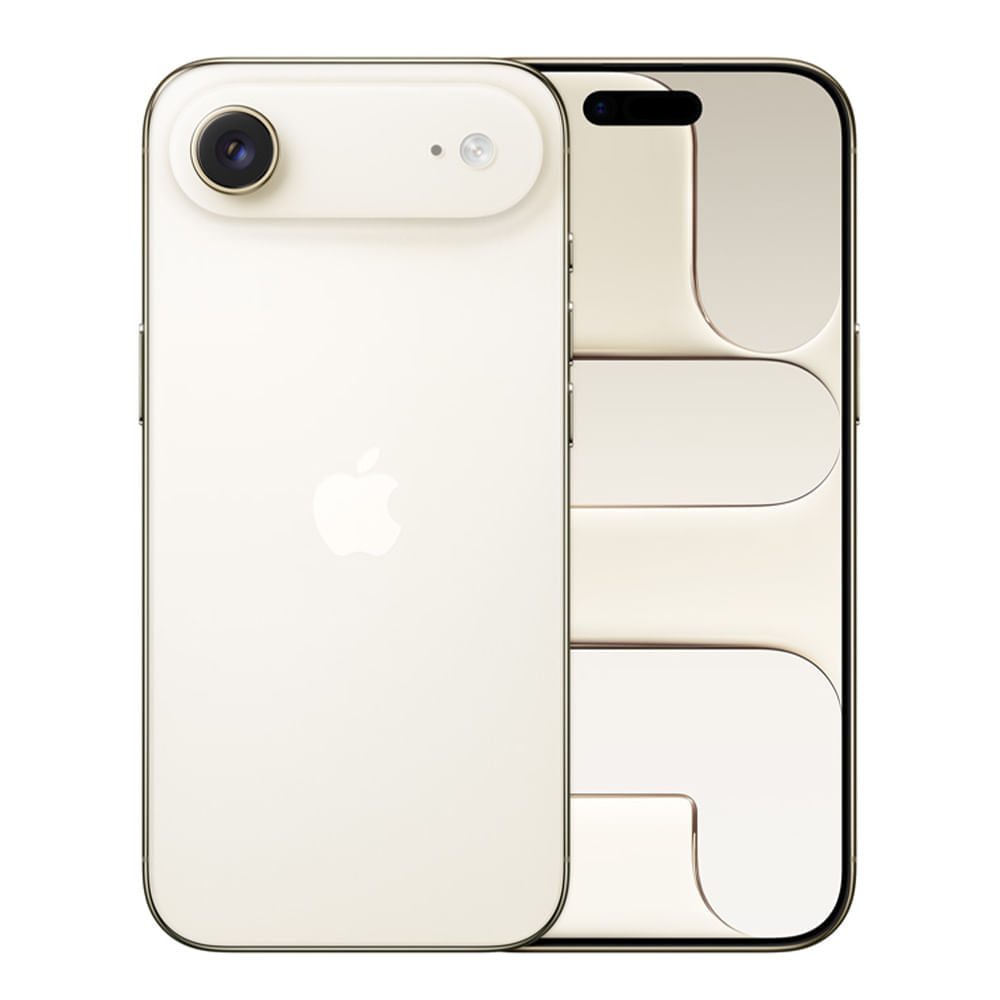 iPhone Air 5G eSIM, 256GB, 8GB RAM, cámara trasera 48MP y frontal 18MP, 6.5", dorado