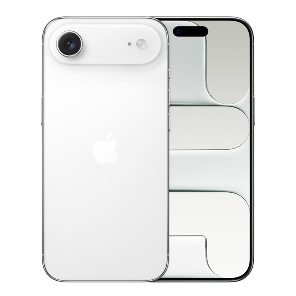 iPhone Air 5G eSIM, 256GB, 8GB RAM, cámara trasera 48MP y frontal 18MP, 6.5", blanco