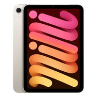 iPad Mini (7ma Gen) 8.3"" 128GB, cámara principal 12MP y frontal 12MP, 19.3 Wh, Chip A17 Pro, starlight