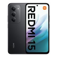 Celular Xiaomi Redmi 15 4G 256GB, 8GB RAM, cámara trasera 50 MP y frontal 8MP, 6.9"", negro