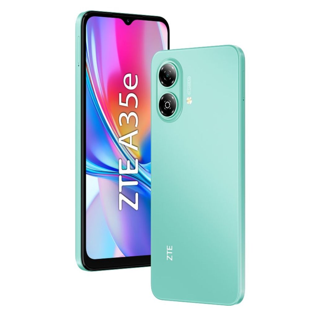 Celular ZTE A35e 4G, 64GB, 2GB RAM, cámara trasera 8MP y frontal 5MP, 6.52", verde