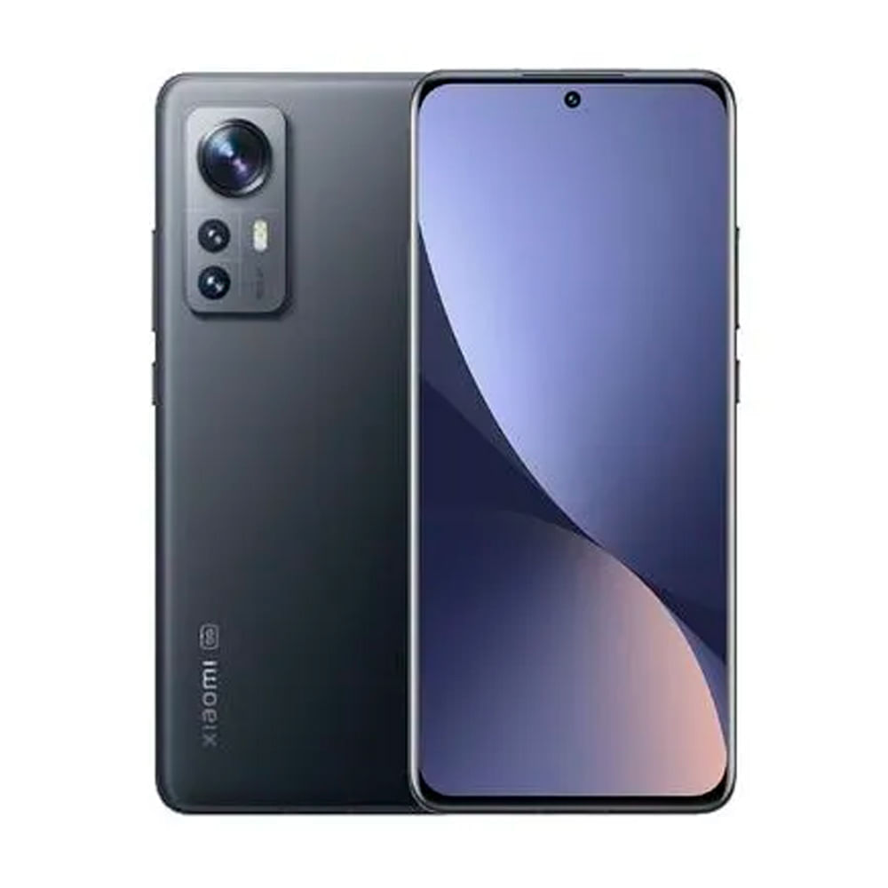 Celular Xiaomi 12 Pro 5G 256GB, 12GB RAM, cámara principal 50MP + 50MP + 50MP, frontal 32MP, gris