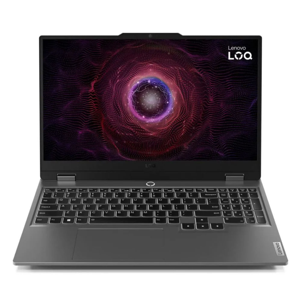 Laptop gamer Lenovo LOQ 15ARP9 15.6", Ryzen 5-7235HS, 512GB SSD, 12G RAM, RTX 3050, Win11, gris
