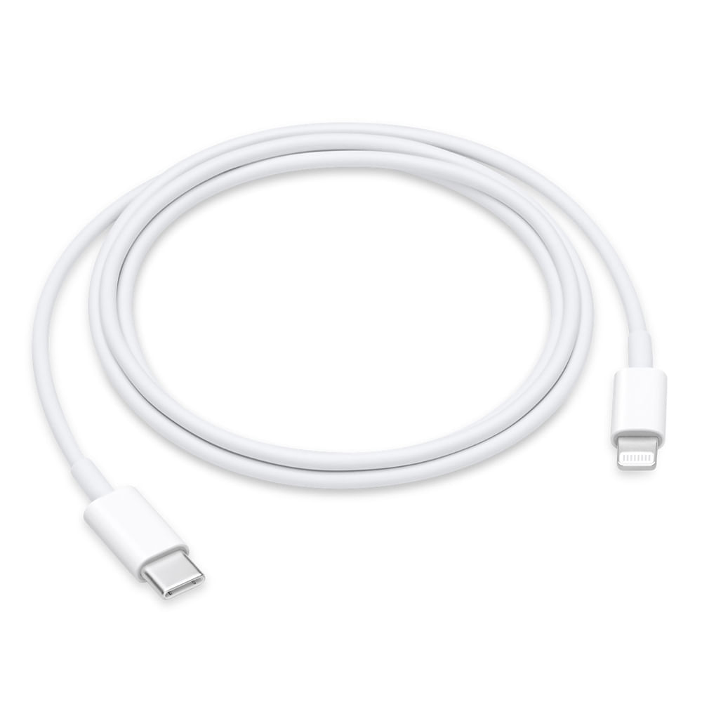 Imagen 2 del producto Cable Apple lightning a Tipo-C,1m, potencia 20W, blanco