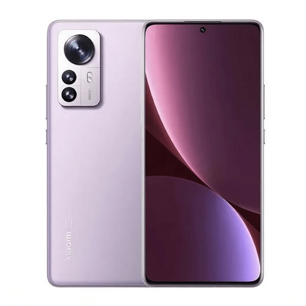 Celular Xiaomi 12, 256GB, 12GB RAM, cámara trasera 50MP y frontal 32MP, lila