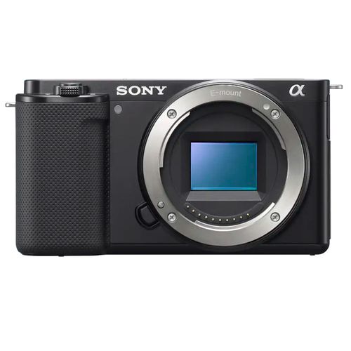 Cámara mirrorless Sony ZV-E10, APS-C, micrófono integrado, vlogging, negro