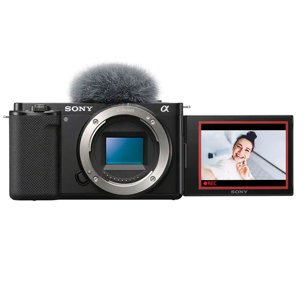 Imagen 2 del producto Cámara mirrorless Sony ZV-E10, APS-C, micrófono integrado, vlogging, negro