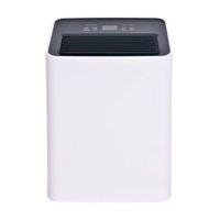 Deshumedecedor de aire portátil PD12-02AE, 12 litros por día, silencioso 43 dB, compacto, blanco