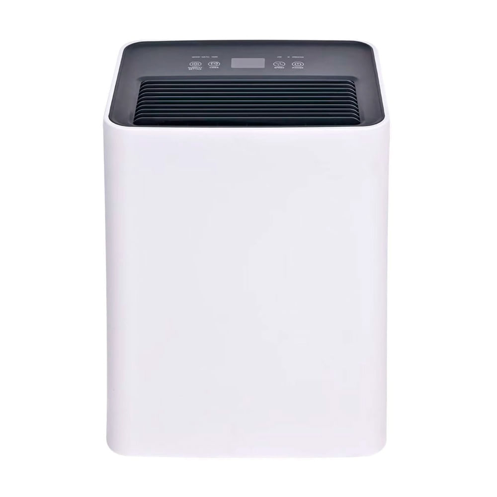 Deshumedecedor de aire portátil PD12-02AE, 12 litros por día, silencioso 43 dB, compacto, blanco