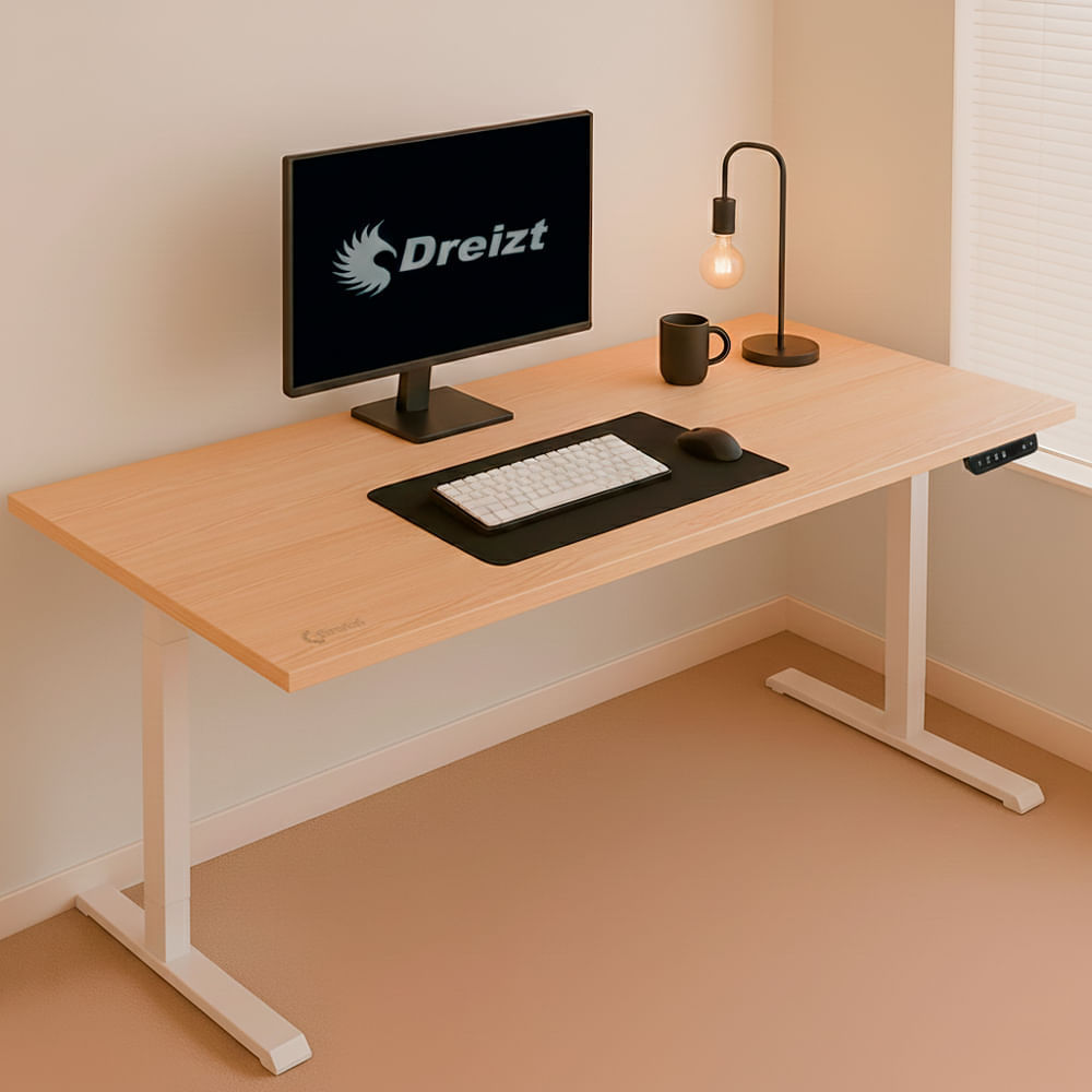 Imagen 2 del producto Escritorio eléctrico XDesk Smart 150x60 Rovere, altura ajustable, estructura de acero, motor silencioso