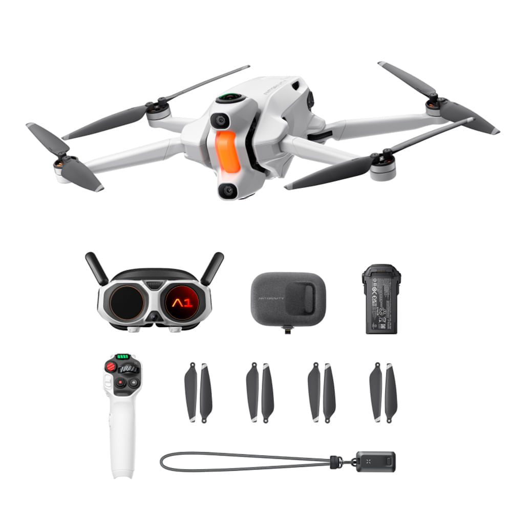 PREVENTA: Drone Insta 360 Antigravity A1 Standard Bundle, graba en 8K, con gafas de visión y controlador de agarre, hasta 39 minutos de vuelo
