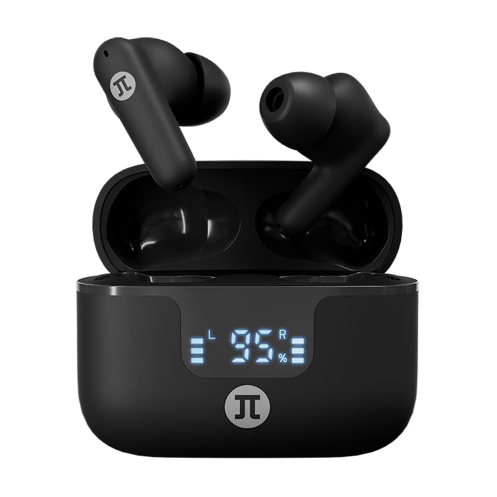 Imagen 1 del producto Audífonos gamer True Wireless Primus Arcus 300S con conexión USB y USB tipo C, negro