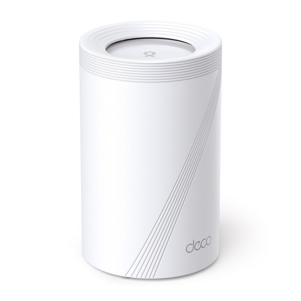 Imagen 2 del producto Sistema Mesh TP-Link PACK2 Deco BE65 BE11000 Wi-Fi 7, 5760 Mbps en 6GHz, 4320 Mbps en 5GHz y 574 Mbps en 2.4 GHz, 4 puertos, 428m2, blanco