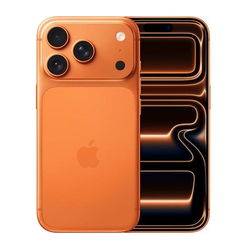 iPhone 17 Pro eSIM 256GB, 12GB RAM, cámara trasera 48MP y frontal 18MP, 6.3", cosmic orange