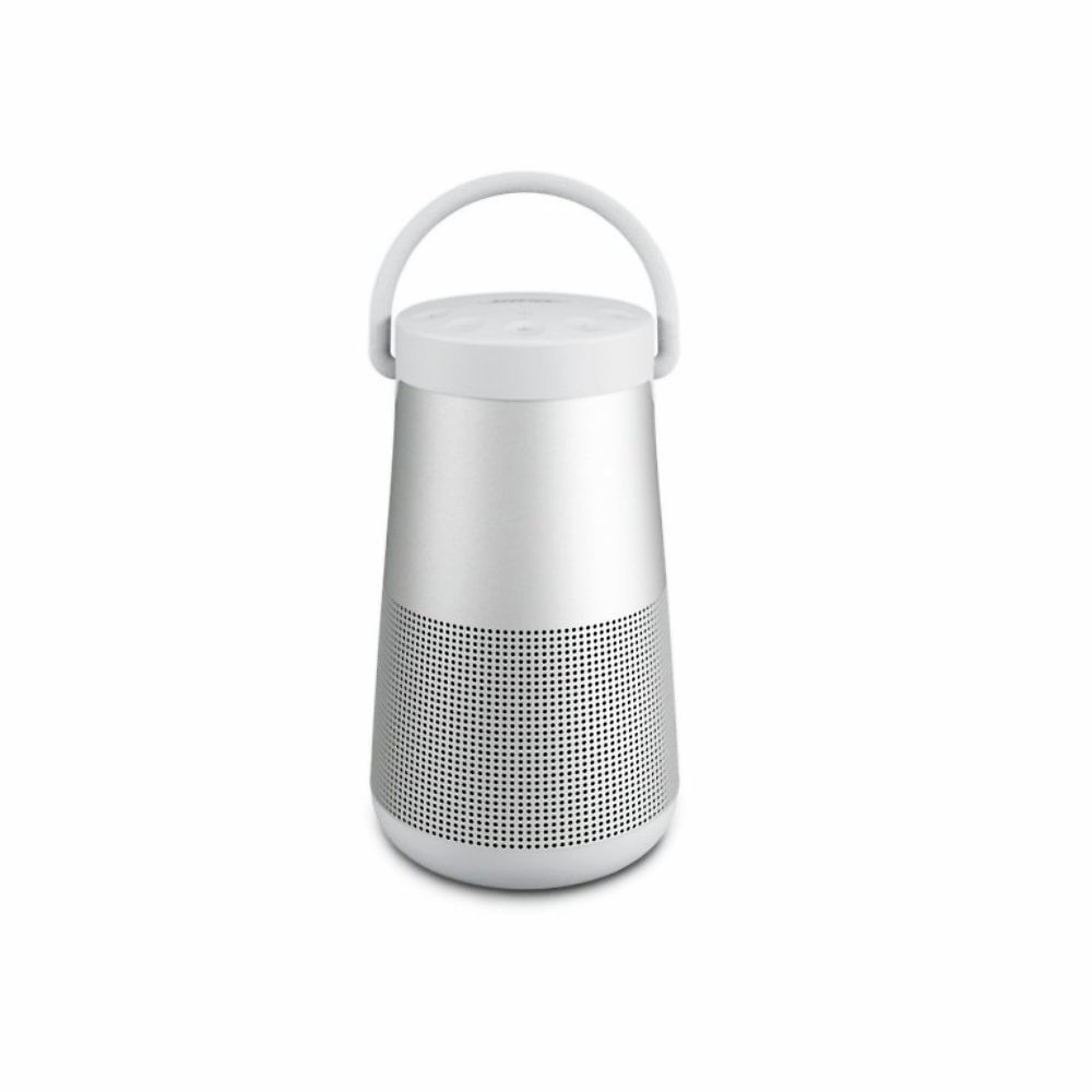 Parlante Portátil Bose SoundLink Revolve Plus II, Bluetooth, Batería recargable, Diseño resistente, Sonido 360°, Plata