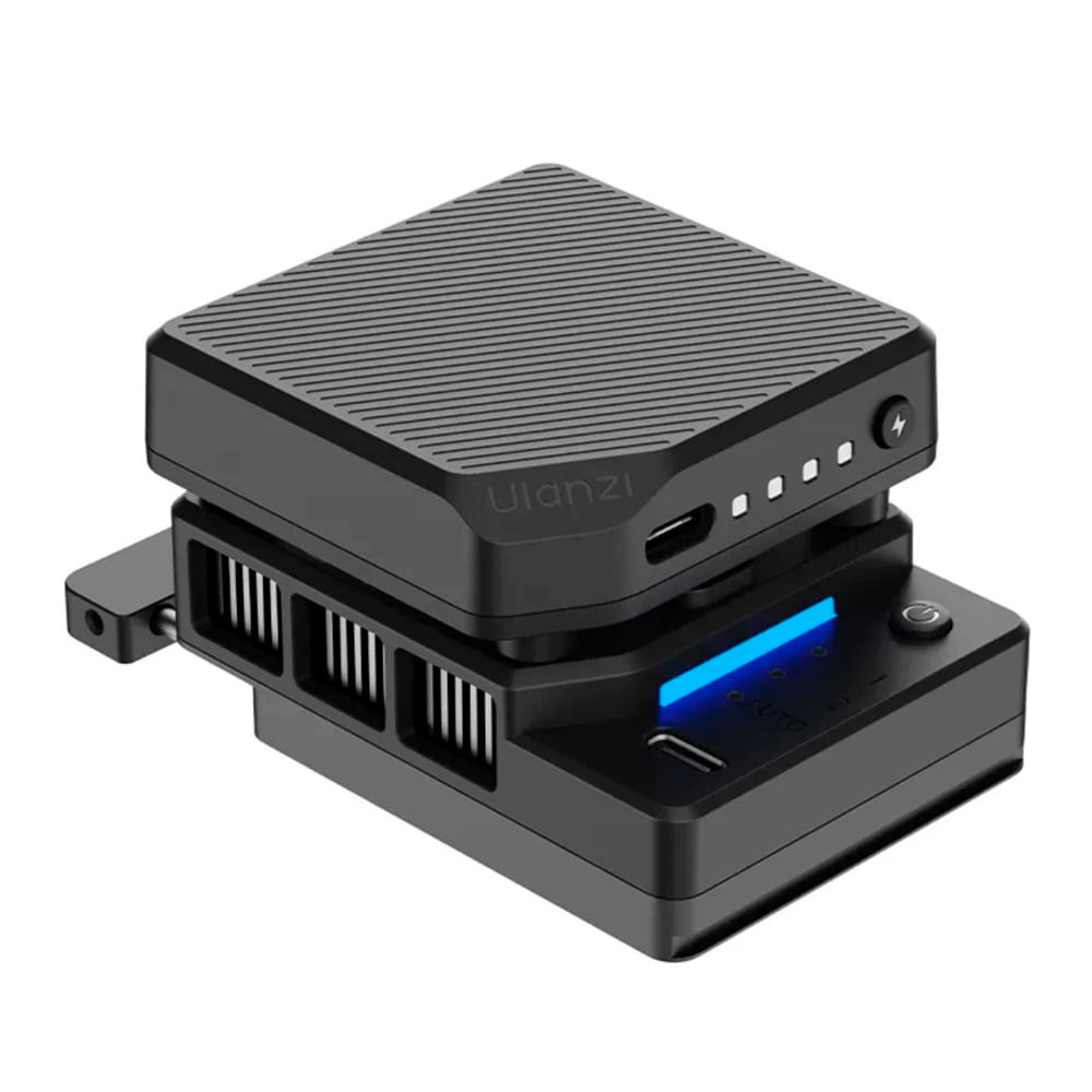 Ventilador para cámaras Ulanzi CU01, refrigeración por semiconductores, silencioso