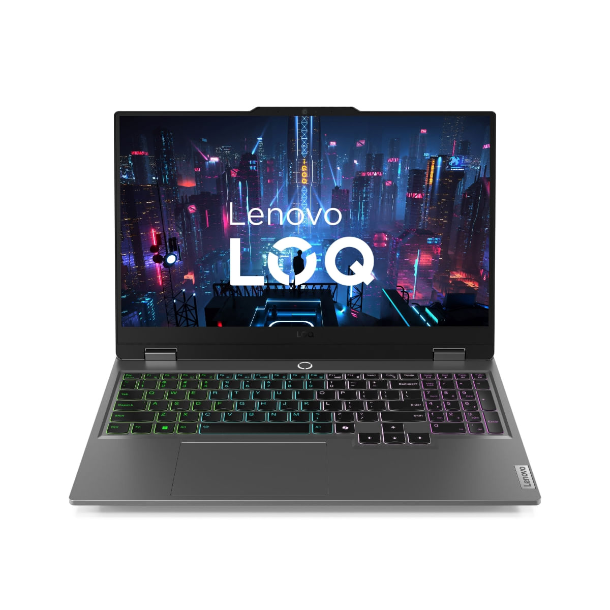 Laptop Lenovo LOQ 15IAX9, Intel Core i5 12450HX, 28GB RAM, 512GB, 15.6" FHD, FreeDOS, gris
