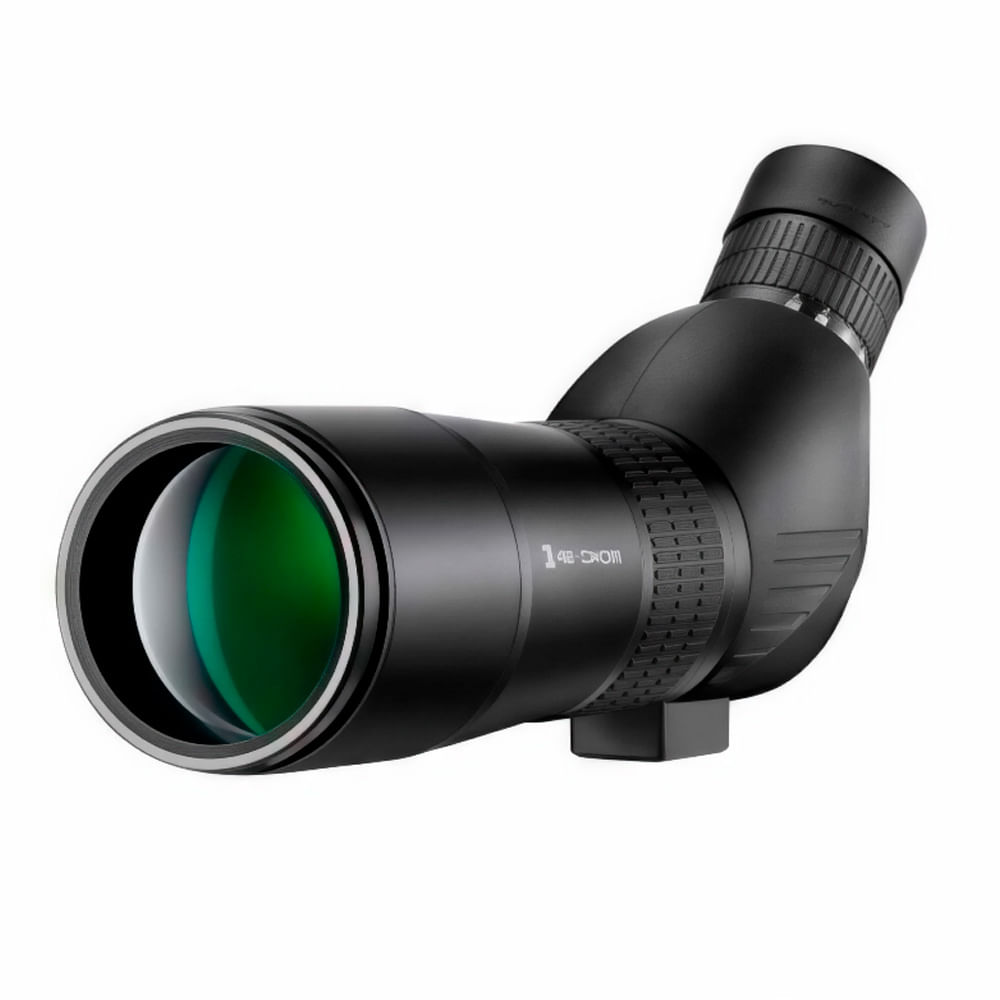 Telescopio terrestre 20-60x, prisma BAK4, lente multicapa, ocular 45°, resistente al agua