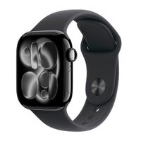 Apple Watch Series 11 42mm/OLED, resistente al agua hasta 50 m, batería hasta 24 horas, correa M/L, jet black aluminium
