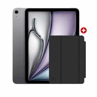 iPad Air 11"" 256GB, 8GB RAM, cámara principal 12MP y frontal 12MP, 40.88 Wh, Chip M3, space gray + Funda