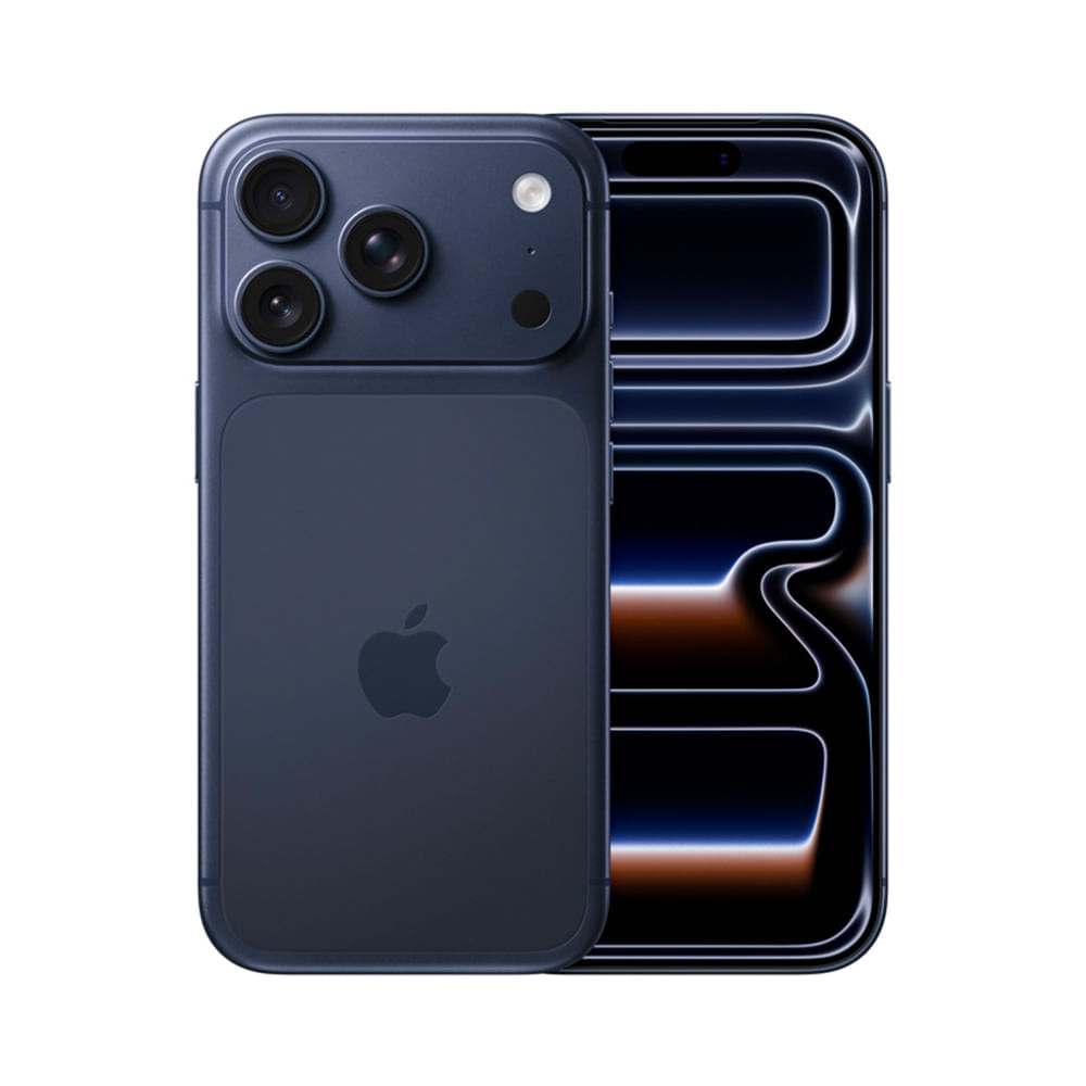 iPhone 17 Pro 5G 512GB, 12GB RAM, cámara trasera 48MP, frontal 18MP, 6.3",  azul sierra