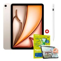 iPad Air 11"" 128GB, 8GB RAM, cámara principal 12MP y frontal 12MP, 28.9 Wh, starlight + Pencil genérico