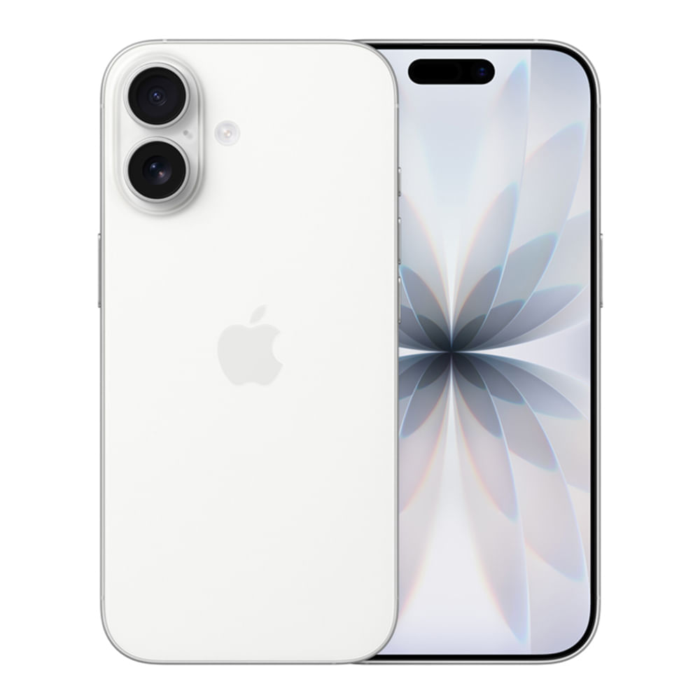 iPhone 17 5G 256GB, 8GB RAM, cámara trasera 48MP, frontal 18MP, 6.3", blanco