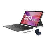 Tablet Lenovo Idea Tab Pro 12.4"" 256GB, 8GB RAM , cámara principal 13MP y frontal 8MP, 10200 mAh, gris + Teclado + Lápiz + Audífonos
