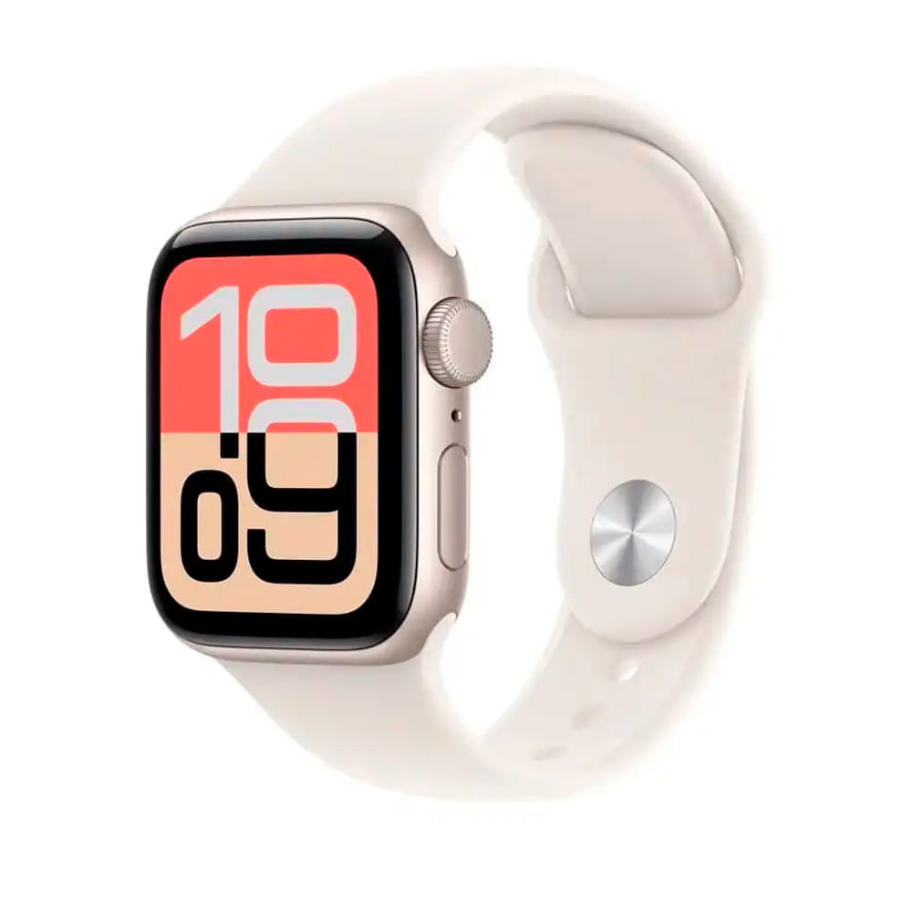 Apple Watch SE 3 40mm/OLED, GPS, seguimiento de actividad, correa S/M, starlight