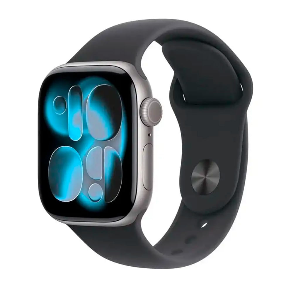 Apple Watch Series 11 42mm/OLED, resistente al agua, GPS, batería hasta 24 horas, correa M/L, negro