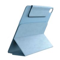 Funda desmontable imantada, iPad Air 13"" 2024/2025, ranura Apple Pencil, protector de cámara, celeste