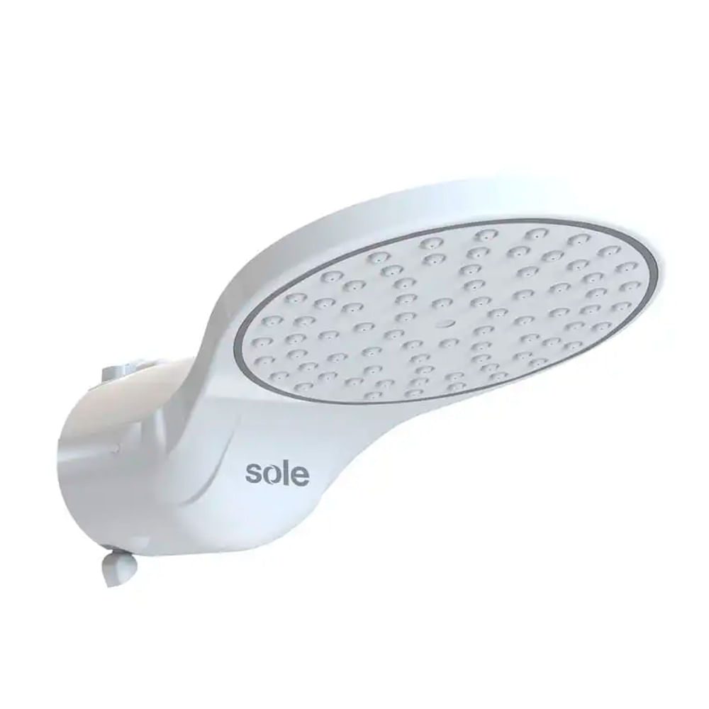 Ducha eléctrica Sole Maxiflow BL 5500W, 4 niveles de temperatura, sistema UBP, blanco