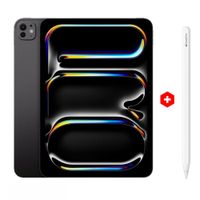 iPad Pro 11"" 256GB, 8GB RAM, cámara principal 12MP y frontal 12MP, Chip M4, space black + Apple Pencil Pro