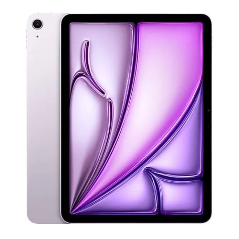 iPad Air 11", 128GB, 8GB RAM, cámara principal 12MP y frontal 12MP, 28.93 Wh, Chip M2, morado