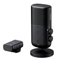 Micrófono inalámbrico Sony ECM-S1, con conexión cableada e inalámbrica, negro