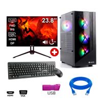 PC Intel Core i5, 16GB RAM, 256GB SSD, con monitor pantalla 23.8"" IPS 120 Hz, Windows 11 Pro
