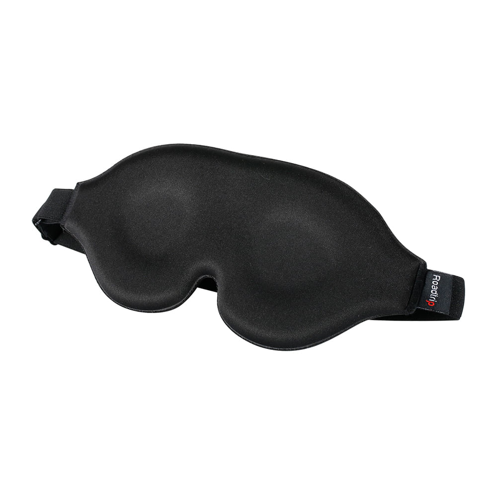 Imagen 2 del producto Antifaz de viaje Roadtrip para dormir, tela suave transpirable, negro