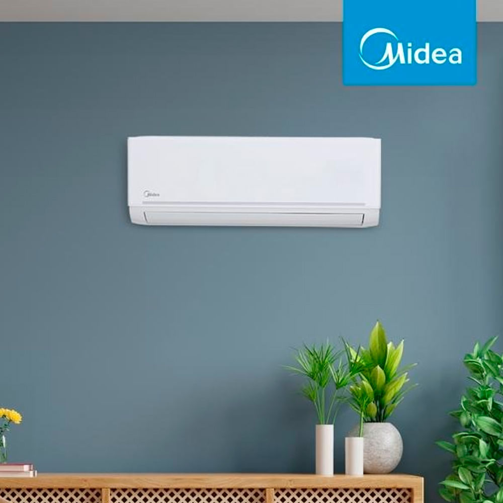 Imagen 2 del producto Aire acondicionado Midea Split, 12000 BTU, Inverter, frío solo, con control inteligente, ahorro de energía