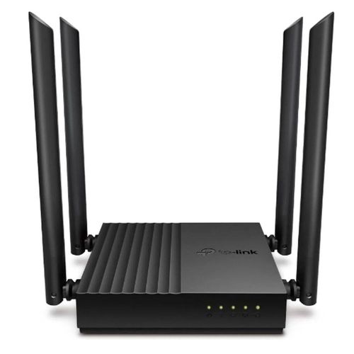 Reacondicionado: Router TP-Link Archer C64 Gigabit MU-MIMO, doble banda, 867Mbps en 5GHz y 400Mbps en 2.4GHz, 4 antenas fijas