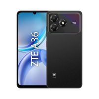 Celular ZTE A36 4G, 128GB, 4GB RAM, cámara trasera 8MP y frontal 5MP, 6.75"", negro