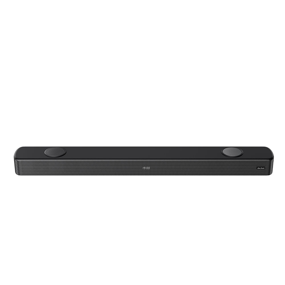 Imagen 2 del producto Barra de sonido Decibel S59R, bluetooth, 60W, puerto USB, HDMI, pantalla led, con control remoto, negro