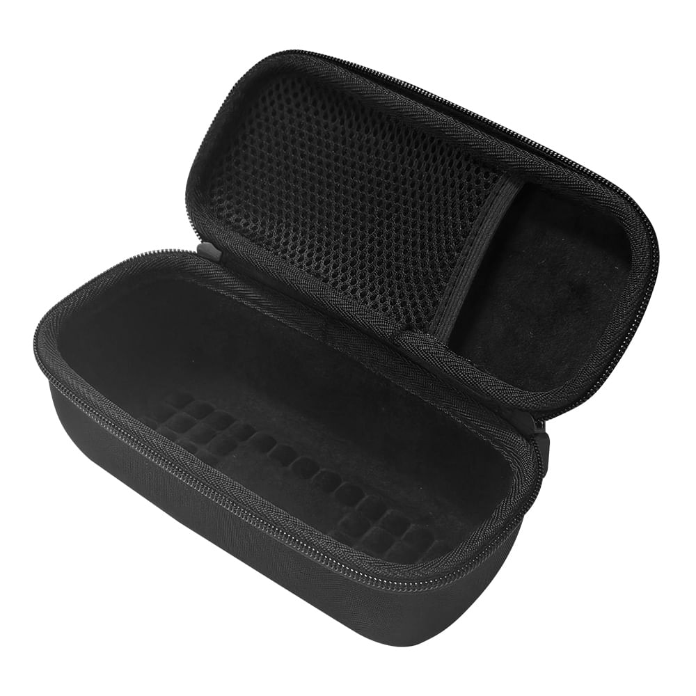 Imagen 2 del producto Estuche para parlante Roadtrip Flip 7 de JBL, nylon + EVA, rígido, protección contra golpes, rayones, caídas y polvo, negro
