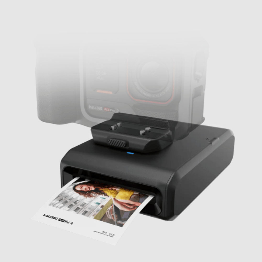 Imagen 2 del producto Impresora de bolsillo Insta360 Ace Pro 2, bluetooth portátil, fotos instantáneas, negro