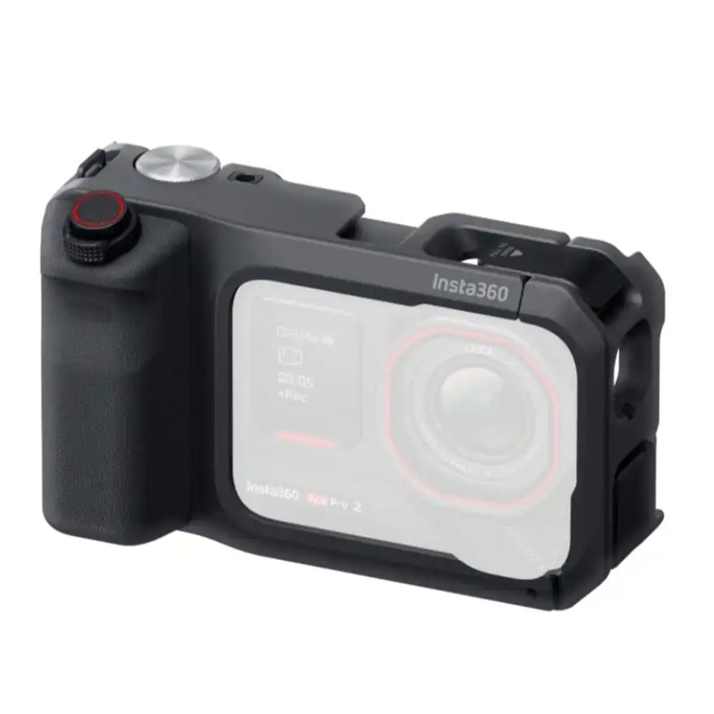 Empuñadura Xplorer Pro, para Insta360 Ace Pro 2, batería integrada, controles avanzados, negro