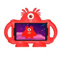 Tablet para niños Advance TR6965, 7"", Android 12 Go, 32GB, 2GB RAM, 2800 mAh + protector Monster, roja