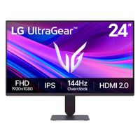 Monitor gamer LG UltraGear 24G411A-B, 24"", IPS, Full HD, 144Hz, 1ms, FreeSync, G-Sync