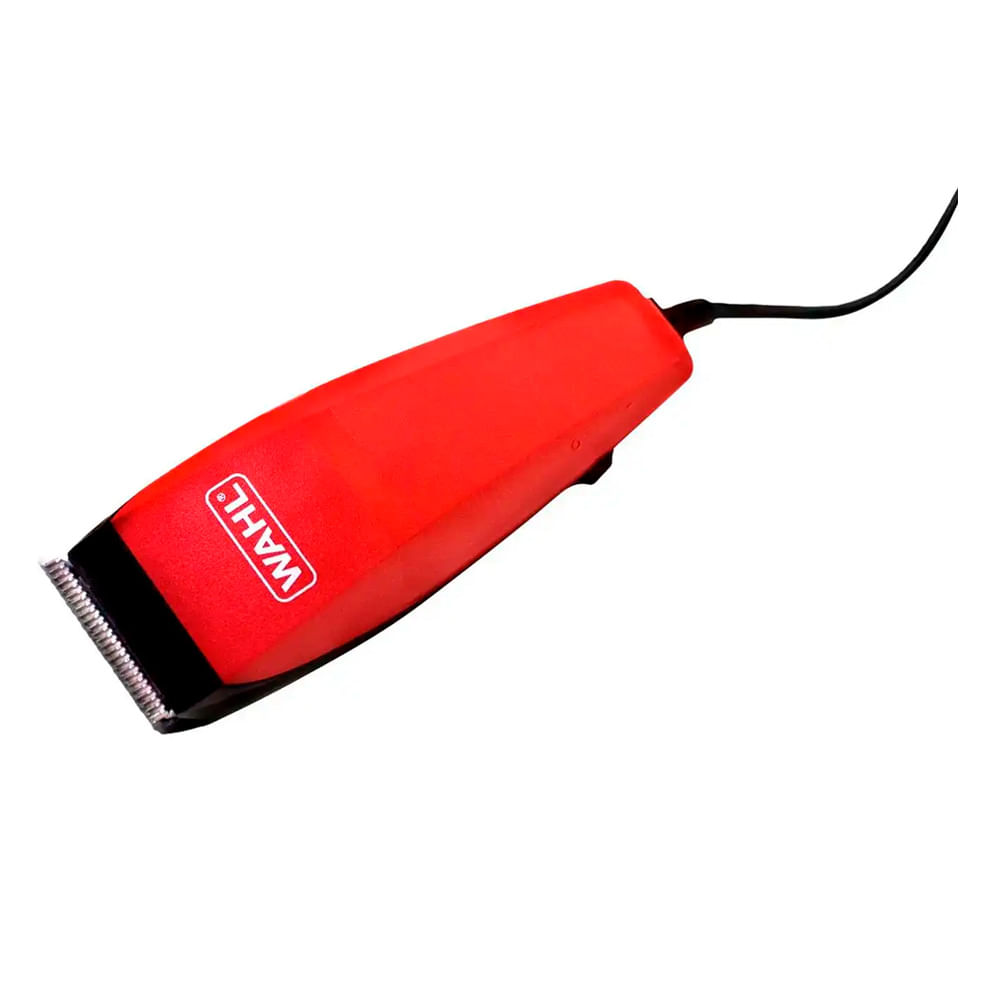 Cortadora de cabello Wahl Easy Cut 09314-2718, cuchilla de acero, peines guía, rojo
