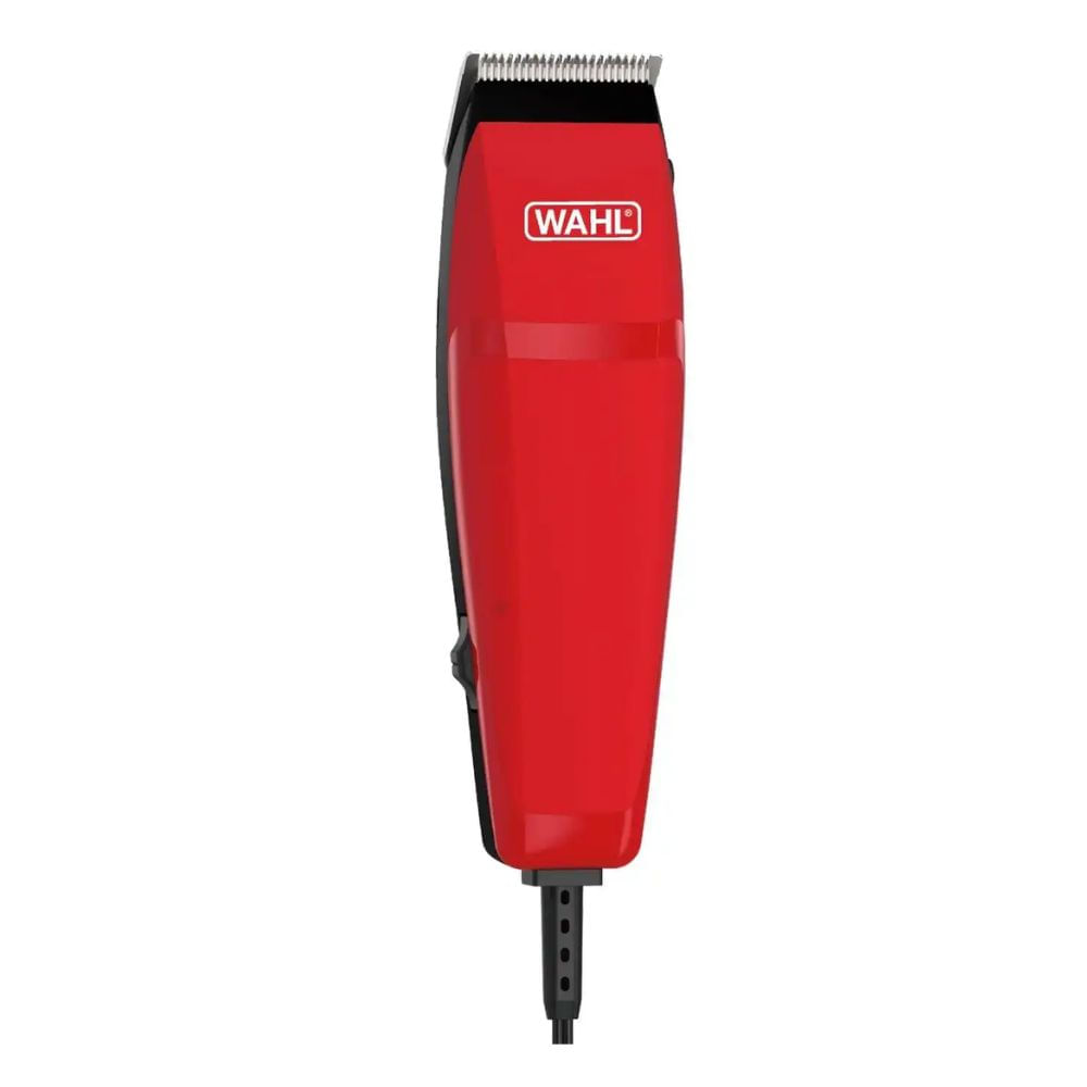 Imagen 2 del producto Cortadora de cabello Wahl Easy Cut 09314-2718, cuchilla de acero, peines guía, rojo