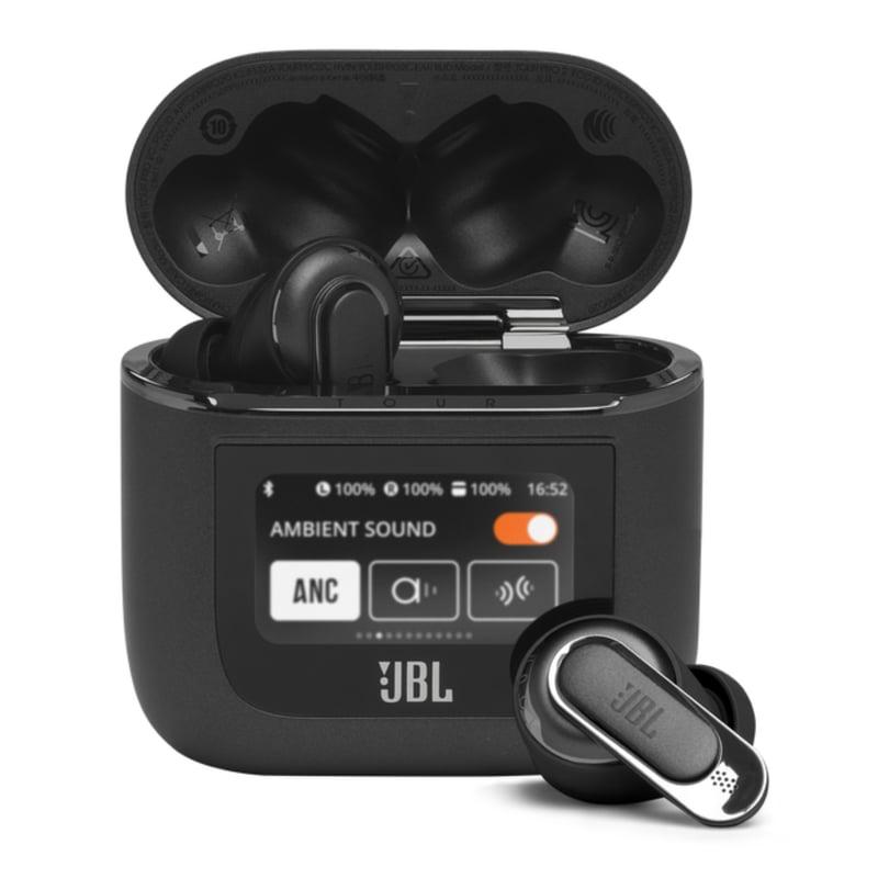 Audífonos bluetooth True Wireless JBL Tour Pro 2 cancelación de ruido, resistente al agua IPX2, duración máx. 40 horas, negro