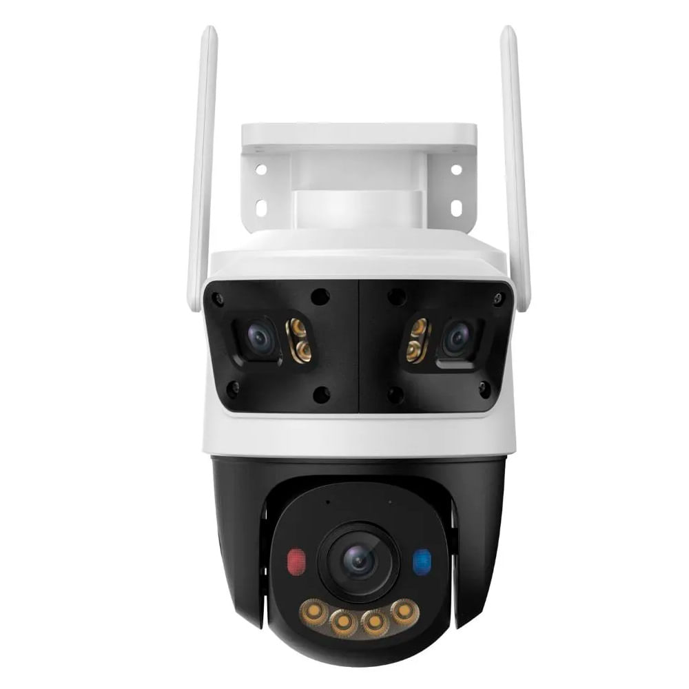 Cámara seguridad IMOU Cruiser, triple lente 11MP, PTZ 360°, exterior, blanco